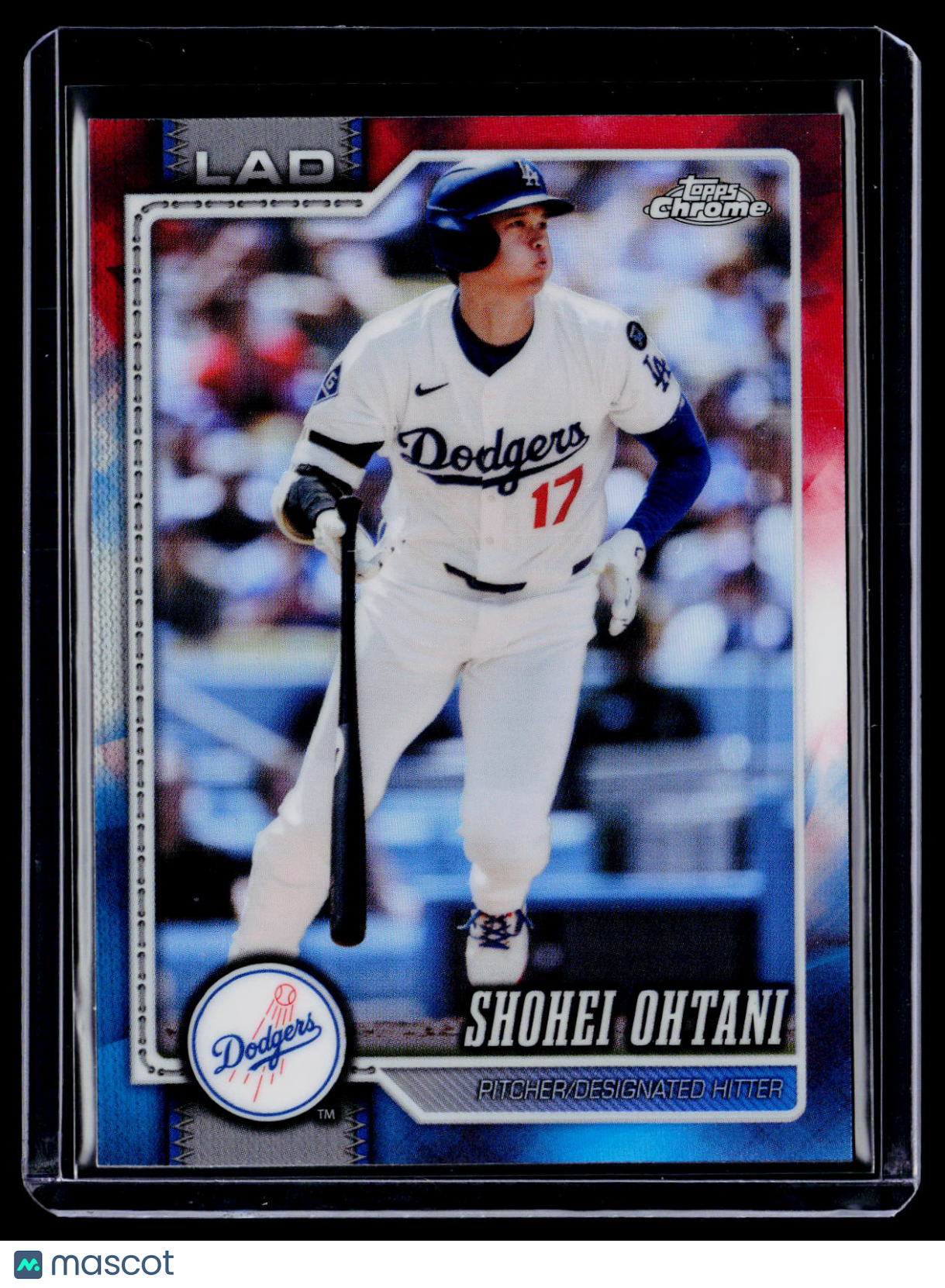 2026 Topps Chrome Shohei Ohtani Red White Blue