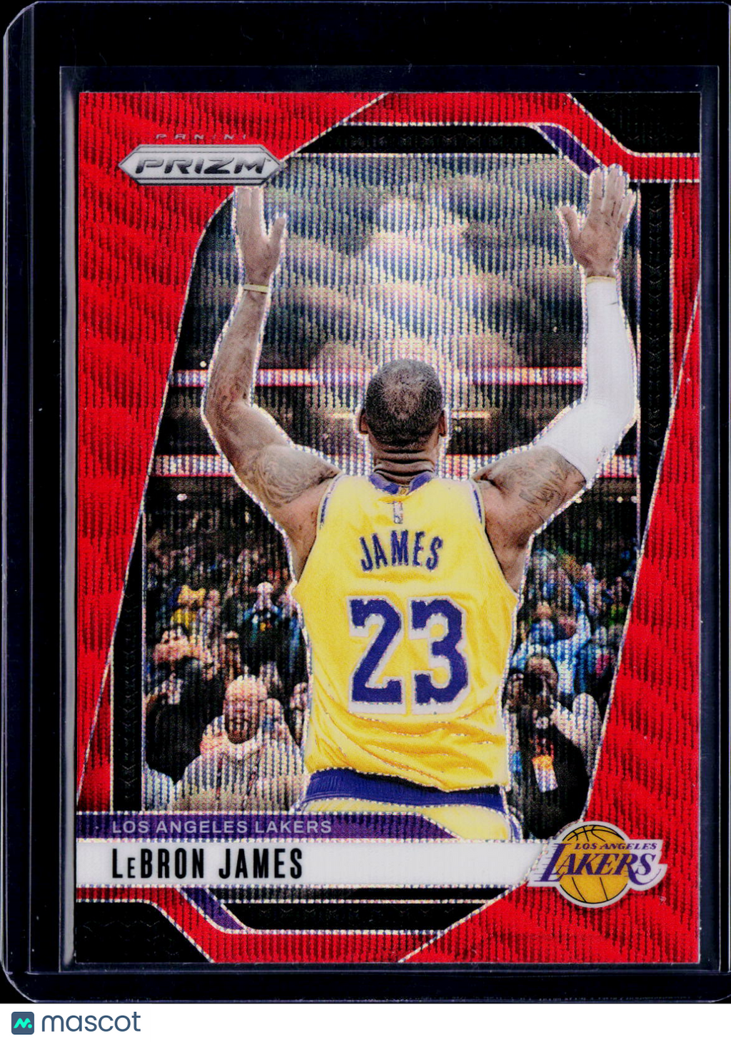 2024-25 Prizm LeBron James Red Wave