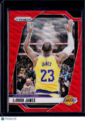 2024-25 Prizm LeBron James Red Wave