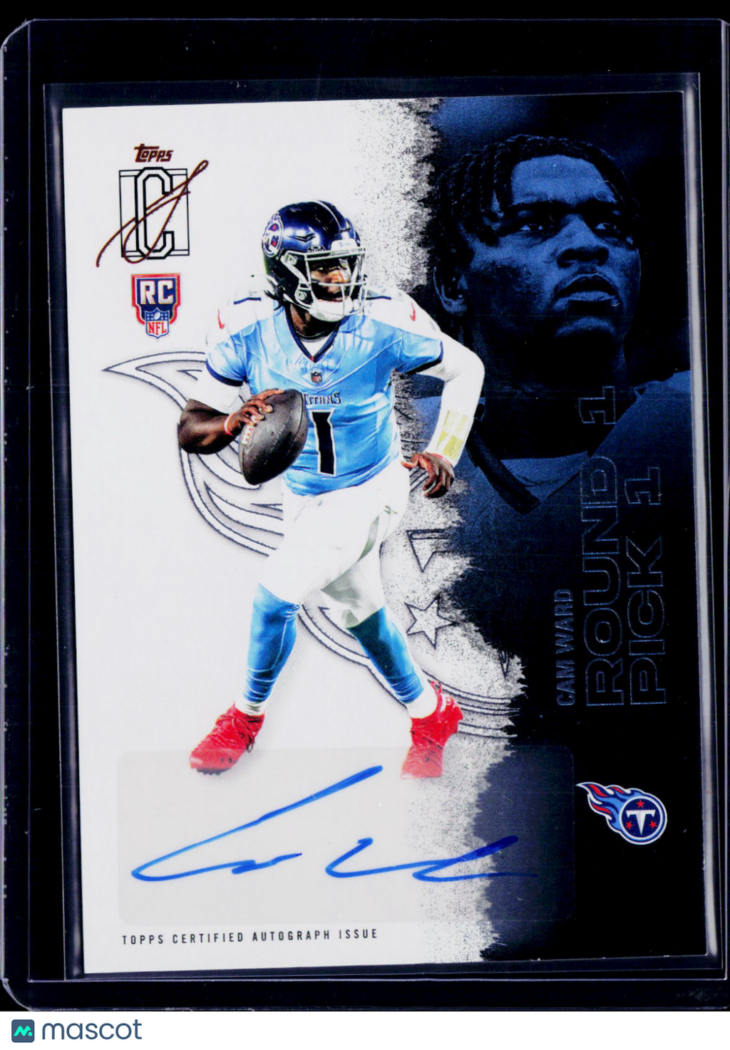 2025 Topps Signature Class Football Cam Ward Rookie Auto