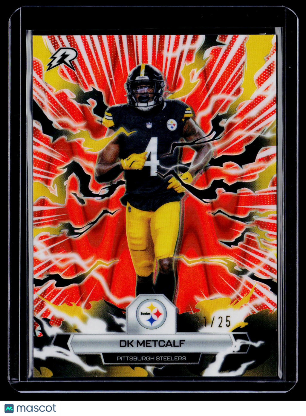 2025 Topps Resurgence DK Metcalf Orange Power Surge 21/25