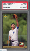 1993 Upper Deck Derek Jeter PSA 8
