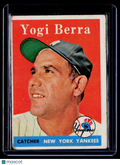 1958 Topps Yogi Berra 370 Poor Condition