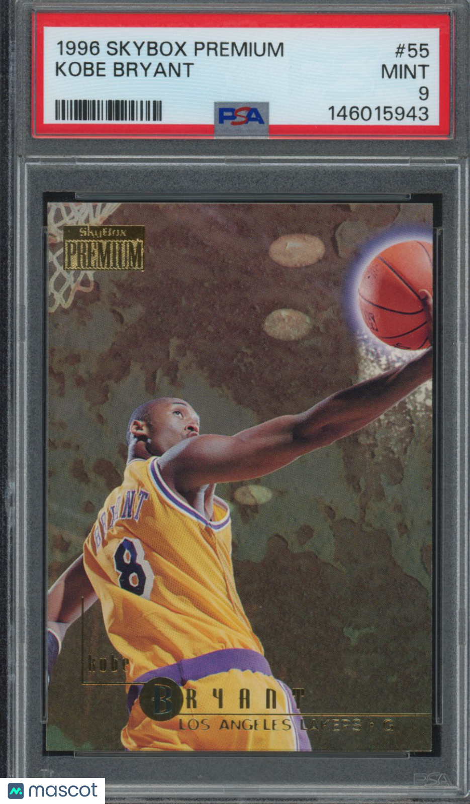 1996 Skybox Premium Kobe Bryant PSA 9 RC