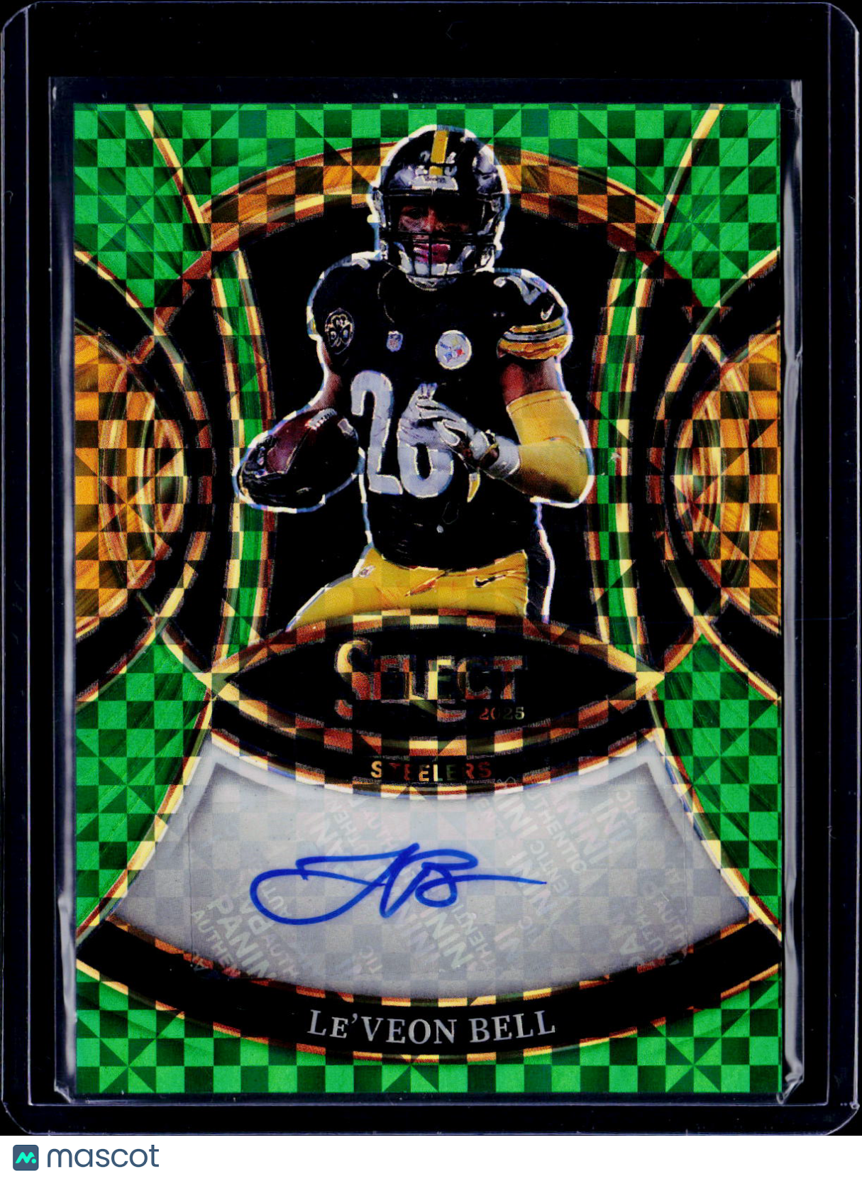 2025 Select Le'Veon Bell Green Auto 1/5