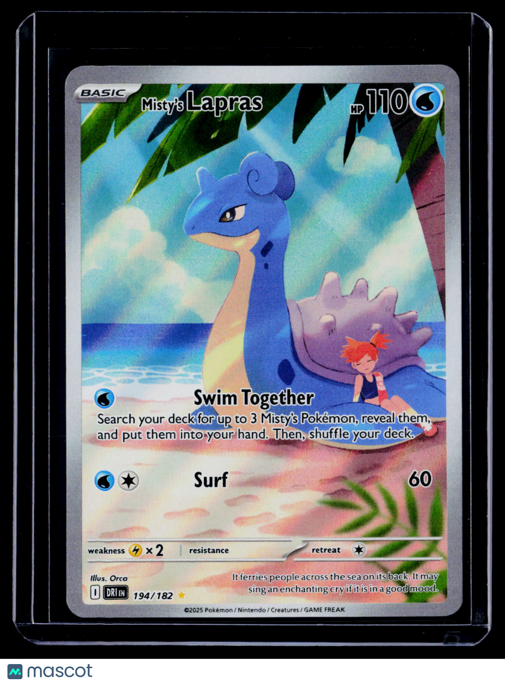 Pokemon Misty's Lapras 194/182