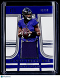 2023 National Treasures Lamar Jackson Sunday Treasures Patch 69/99