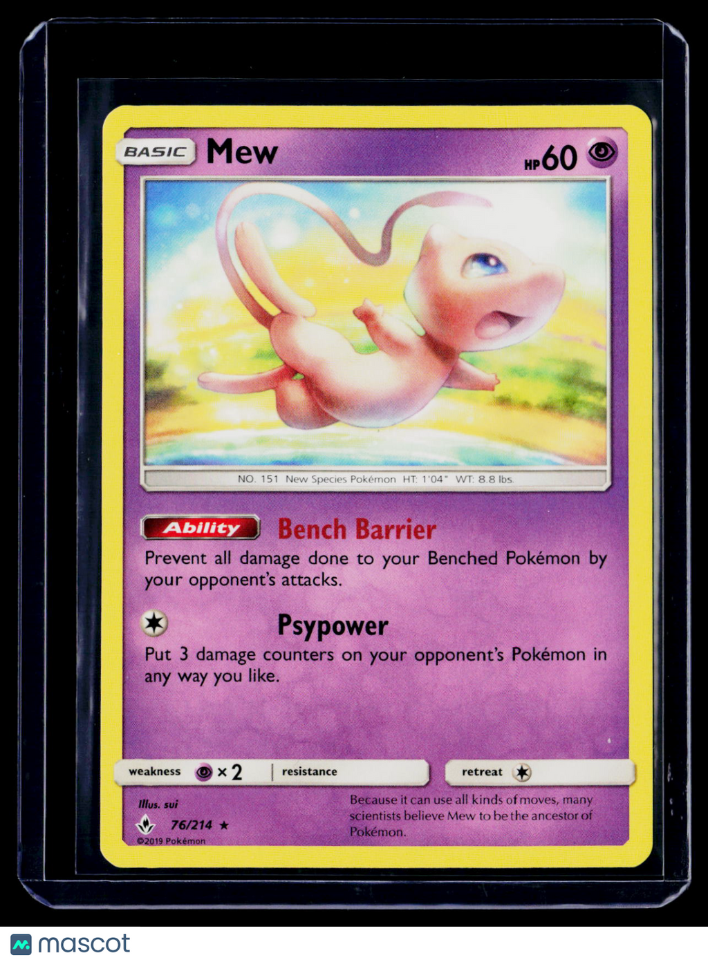 Pokemon Mew 76 214