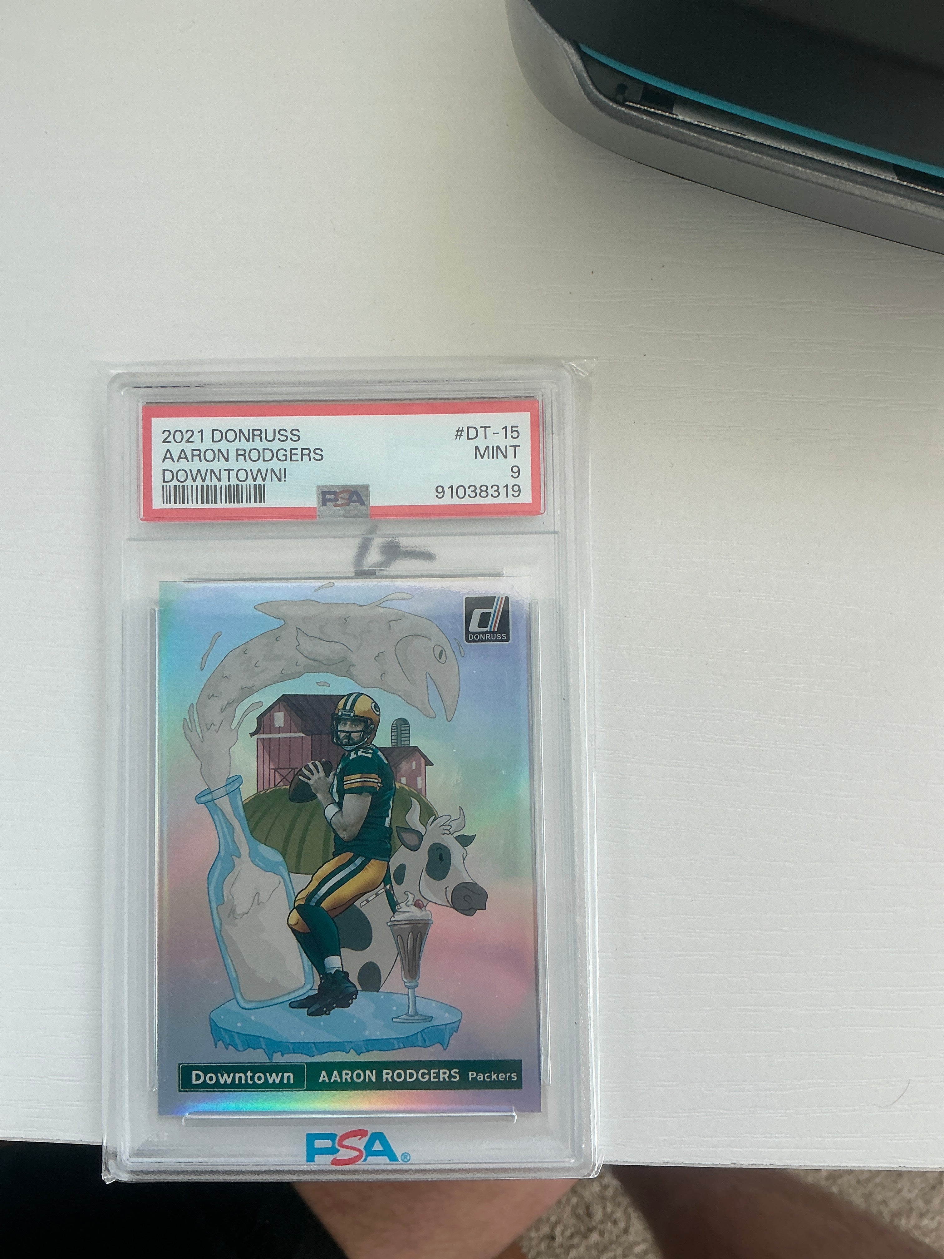 2021 Donruss Aaron Rodgers Downtown