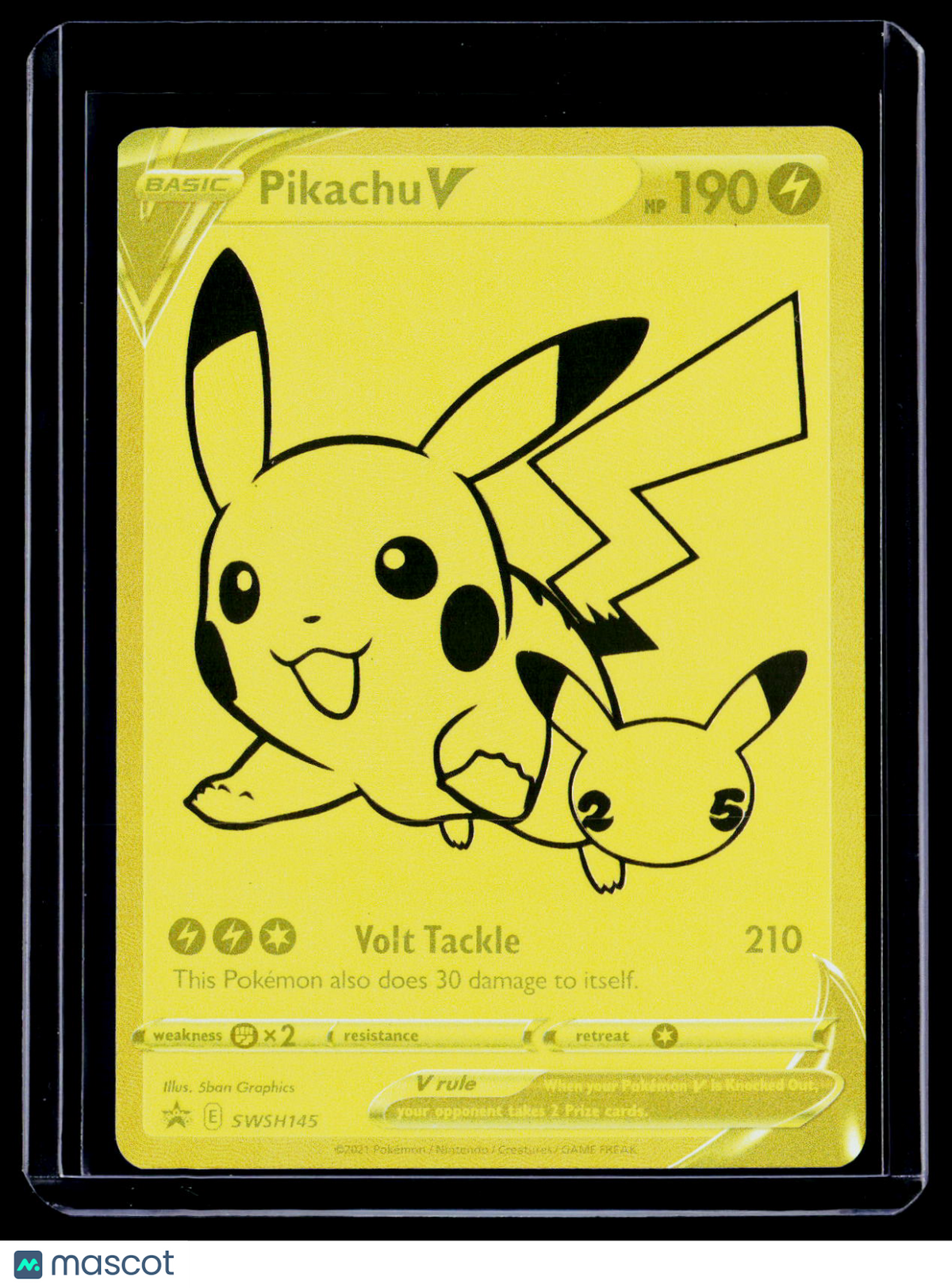 Pokemon Pikachu V SWSH145 Promo