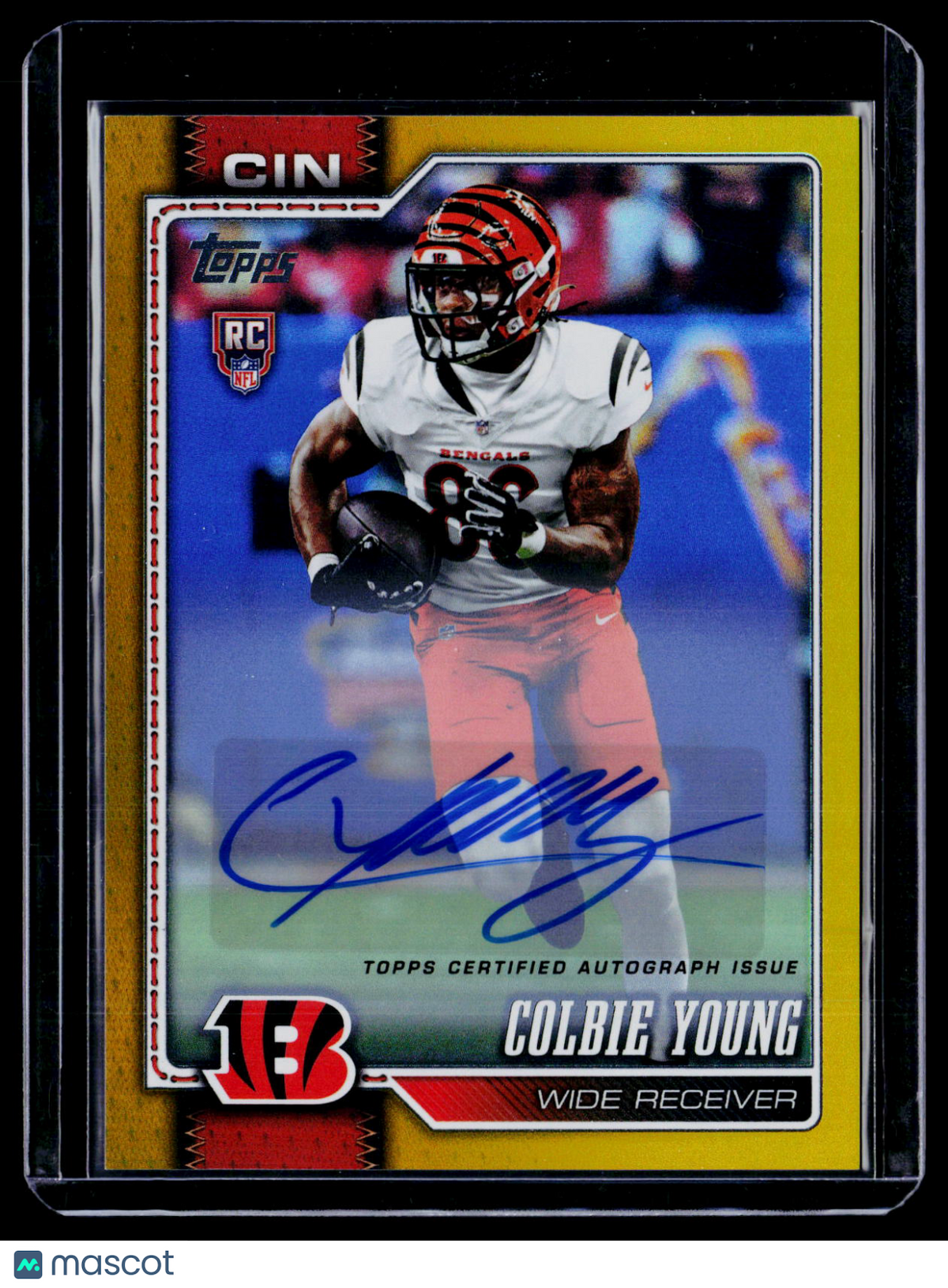 2026 Flagship Colbie Young Rookie Gold Foil Auto 9/50 RC