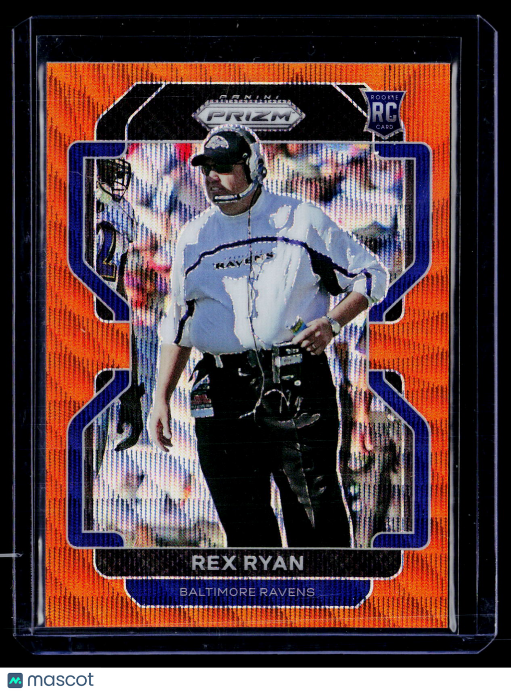 2021 Prizm Rex Ryan Orange Wave Prizm 40/60