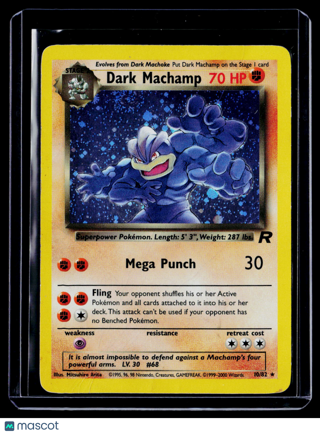 Pokemon Dark Machamp 10 82