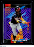 2026 Topps Finest Ronald Acuna Jr. Purple XFractor 53/75