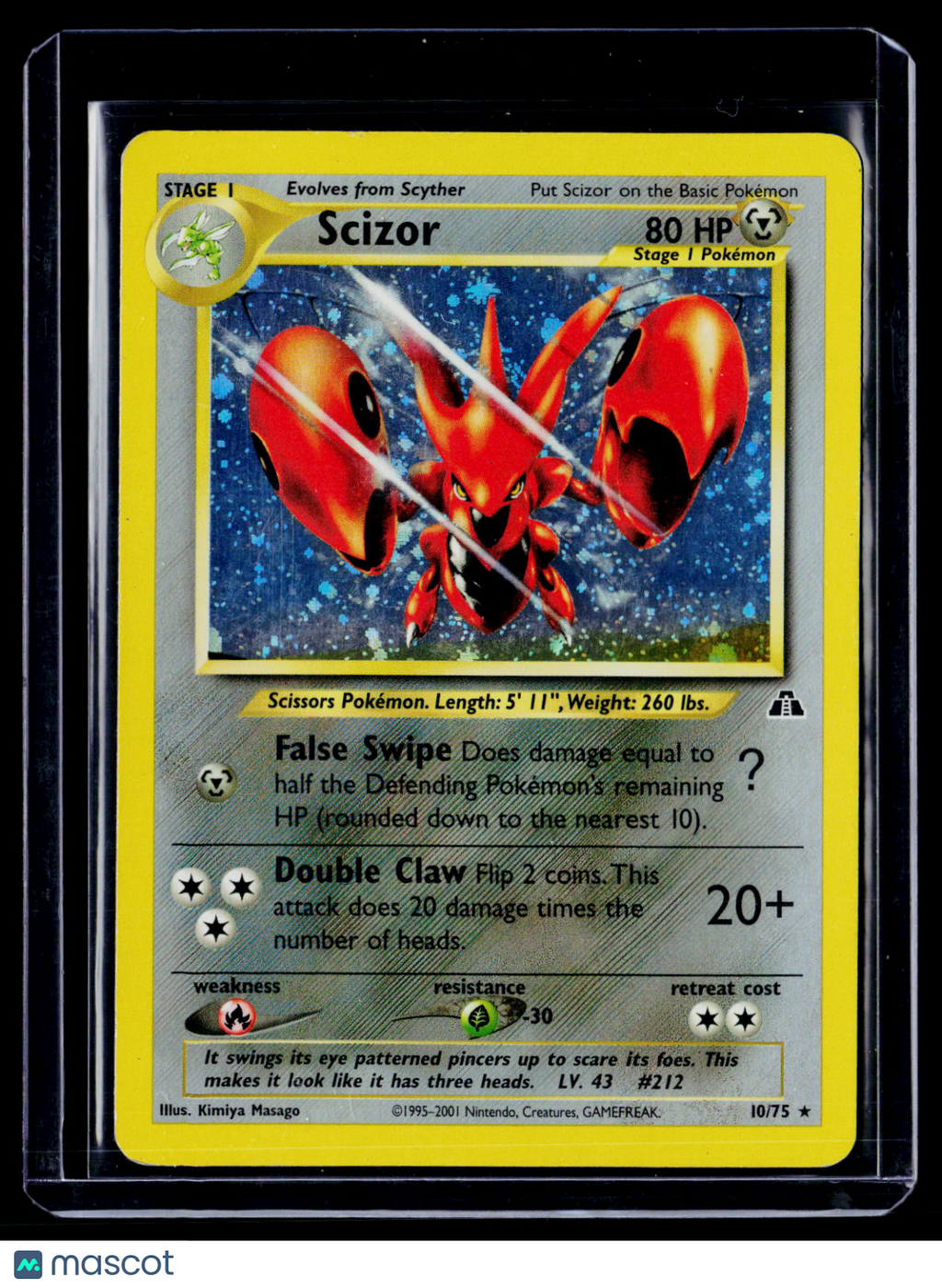 Pokemon Scizor 10 75