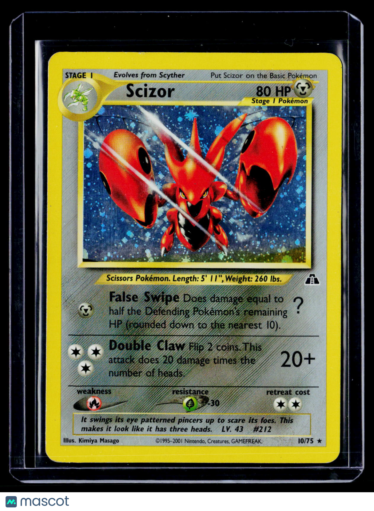 Pokemon Scizor 10 75