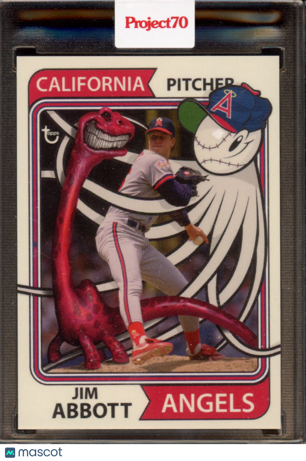 2021 Topps Project 70 Jim Abbott Greg Simkins 183