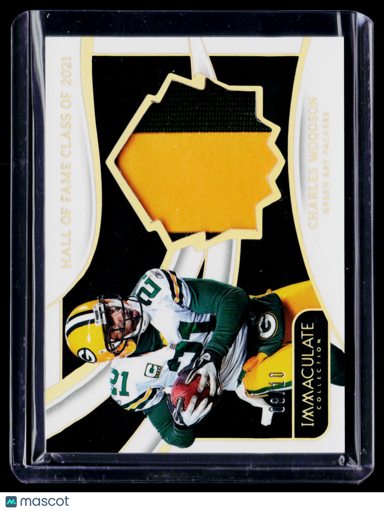 2024 Immaculate Collection Charles Woodson Hall of Fame Patch 8/10
