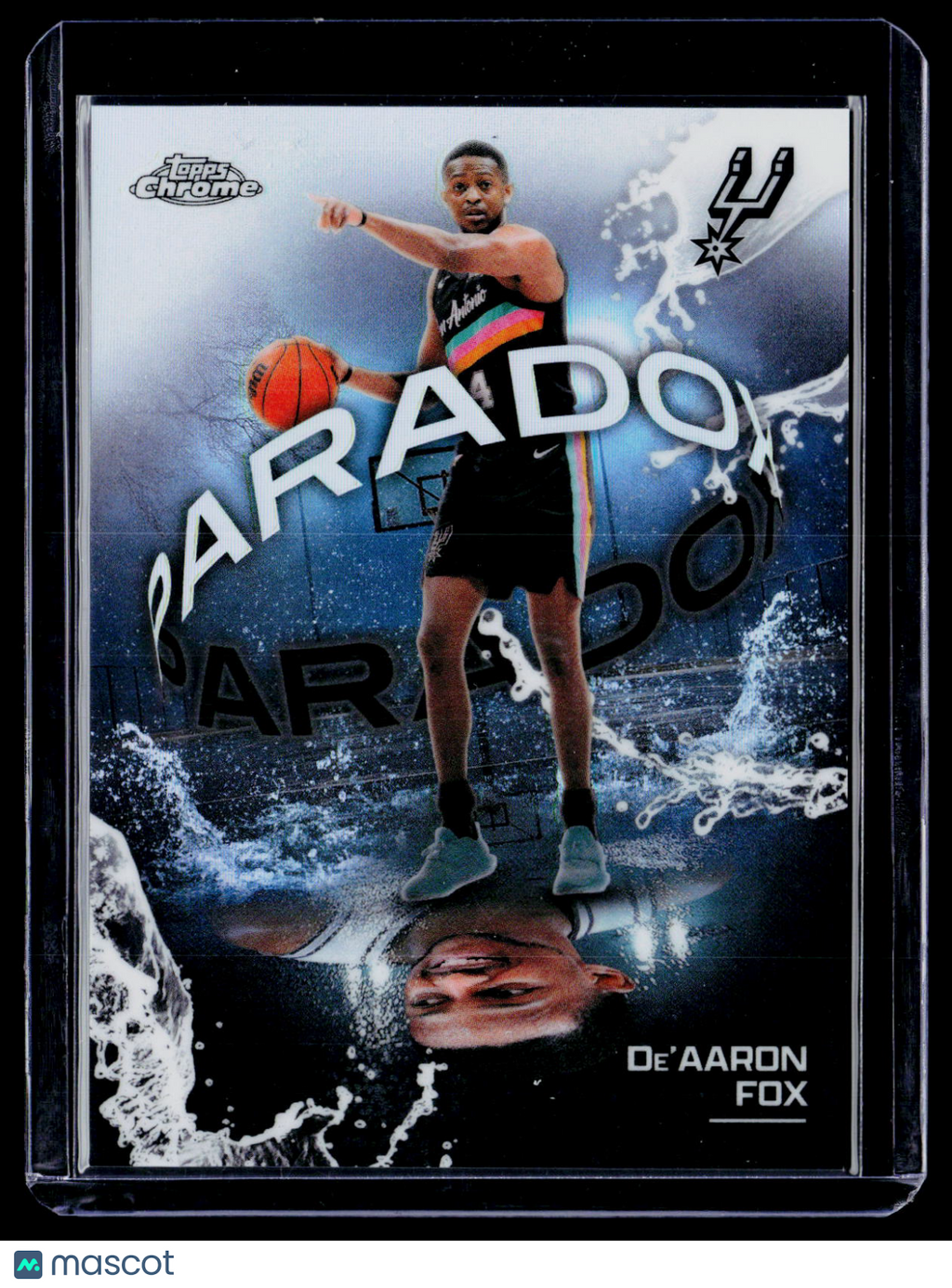 2026 Topps Chrome De'Aaron Fox Paradox SP