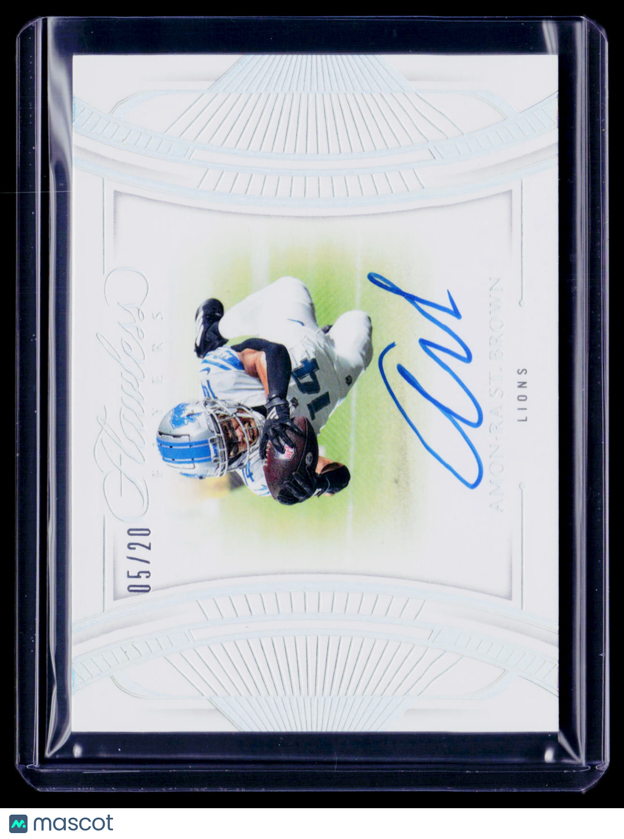 2024 Flawless Amon-Ra St. Brown Flyers Auto 5/20