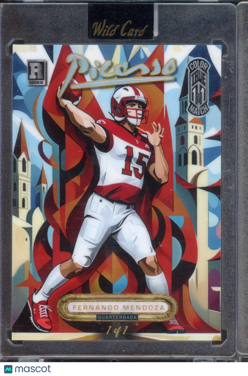 2025 Wild Card Fernando Mendoza Picaso 1/1