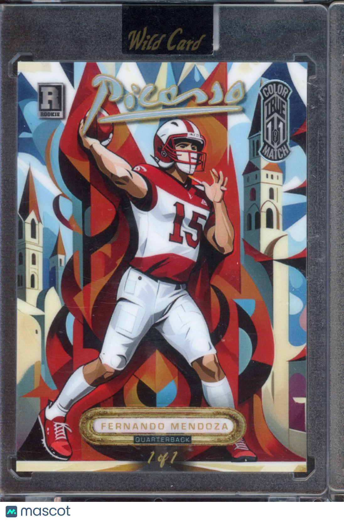 2025 Wild Card Fernando Mendoza Picaso 1/1