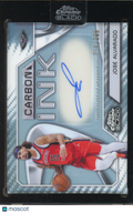 2025 Topps Chrome Black Jose Alvarado Refractor Carbon Ink Auto 214/299
