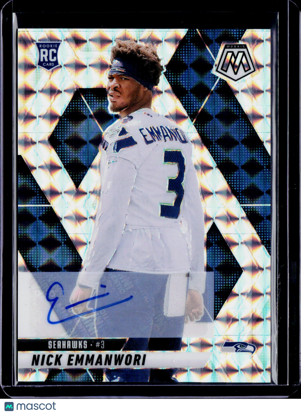 2025 Mosaic Nick Emmanwori Rookie Auto RC
