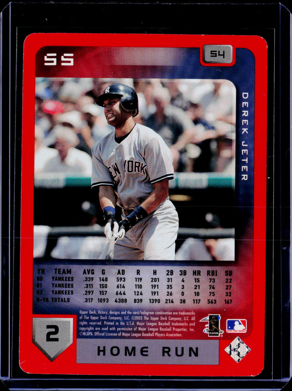 2003 Upper Deck Victory Derek Jeter 05/25