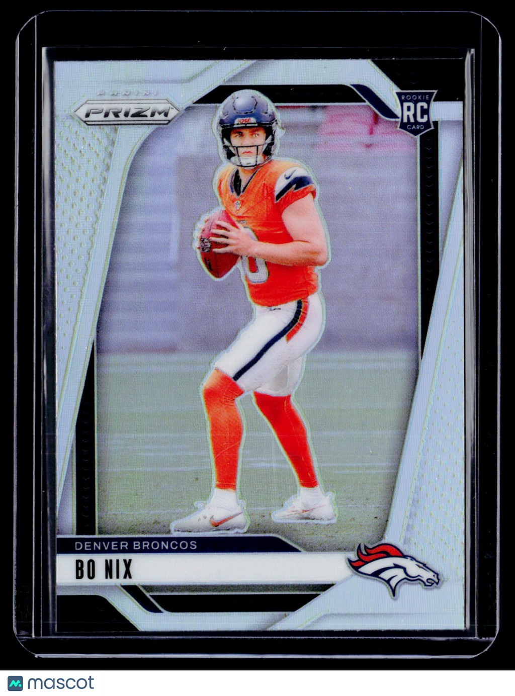 2024 Prizm Bo Nix Rookie Silver Prizm RC