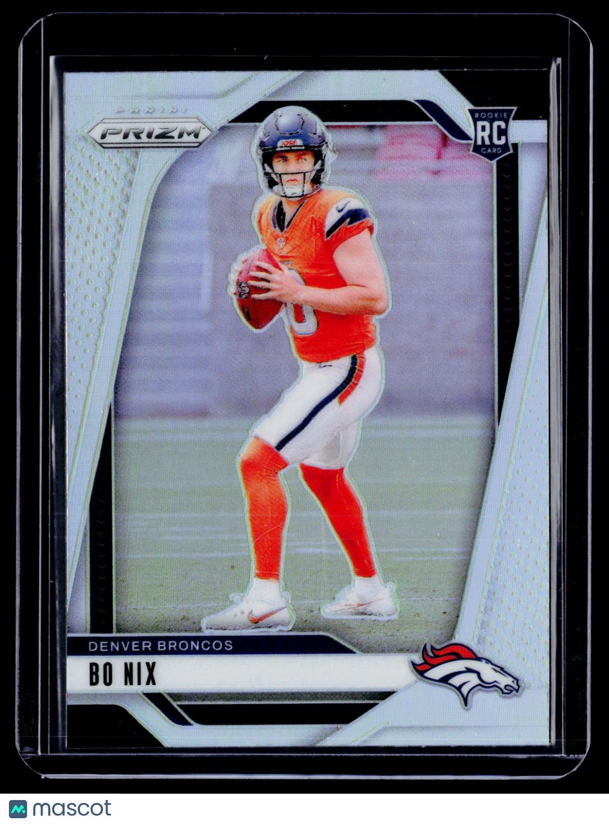 2024 Prizm Bo Nix Rookie Silver Prizm RC