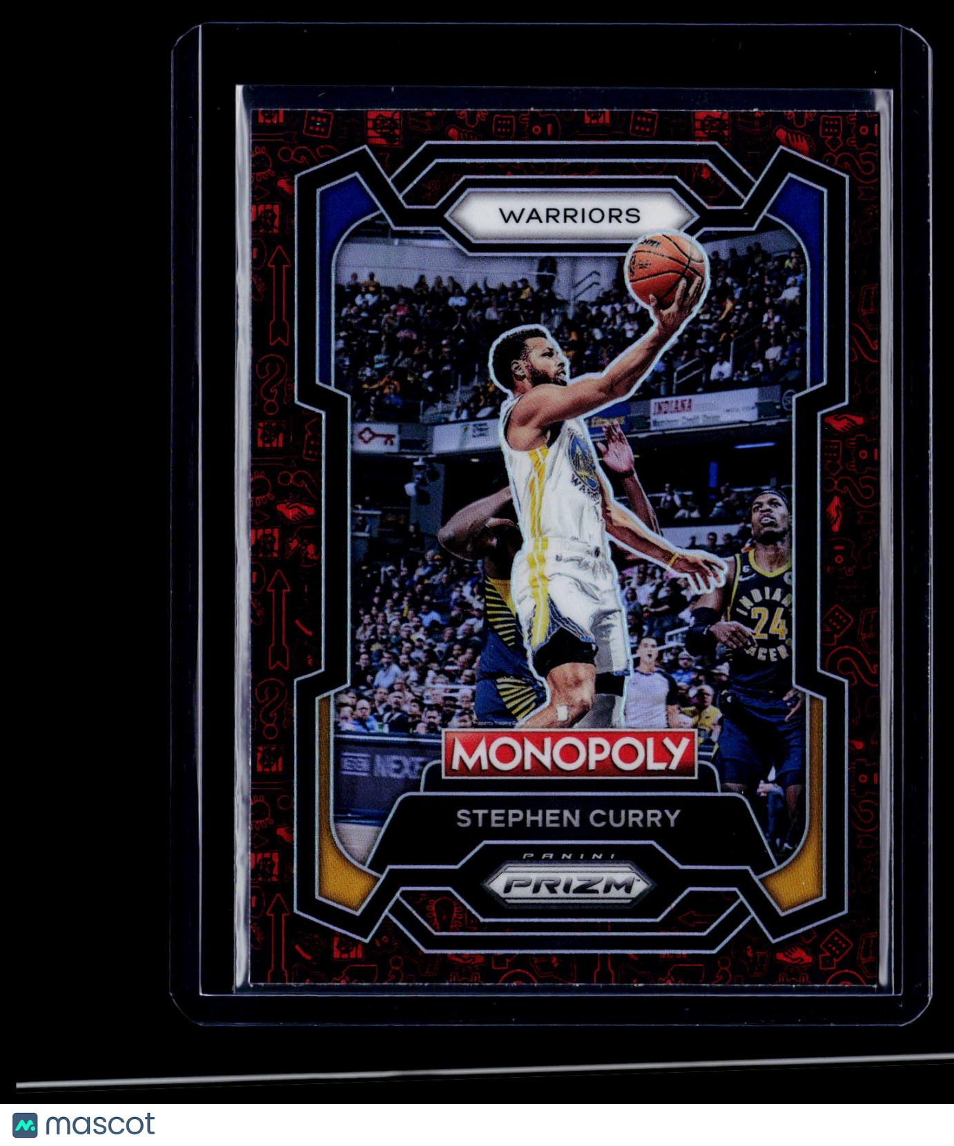 2023-24 Prizm Monopoly Stephen Curry Red Pattern