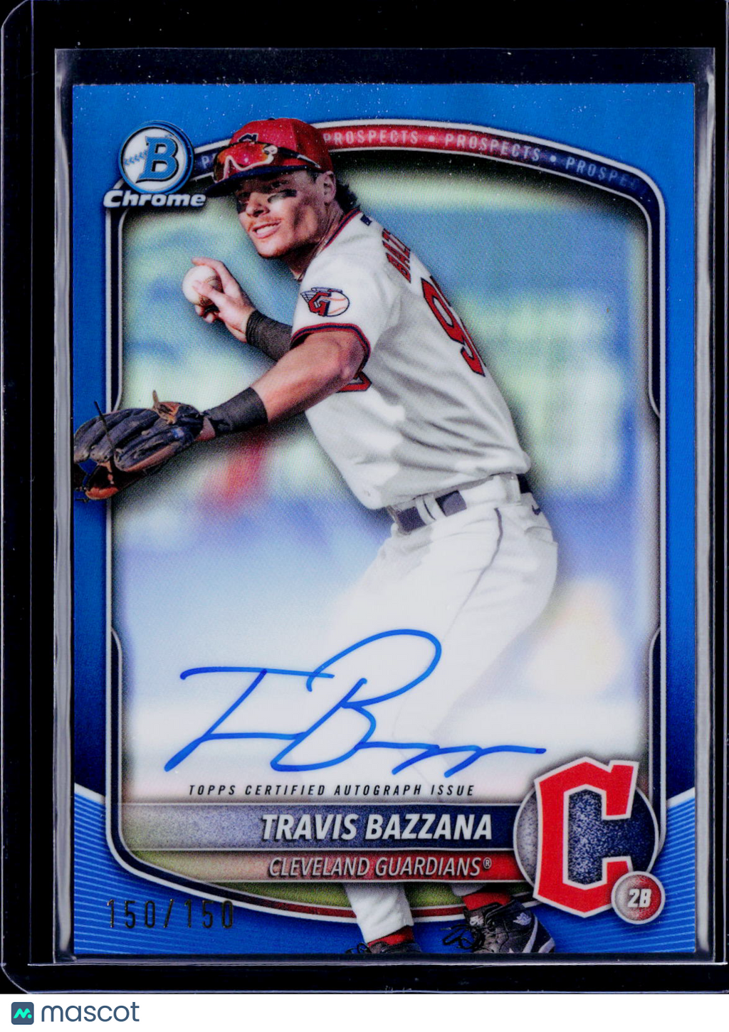 2025 Bowman Chrome Travis Bazzana Prospect Auto 150/150