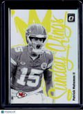 2024 Donruss Optic Patrick Mahomes II Sunday Kings
