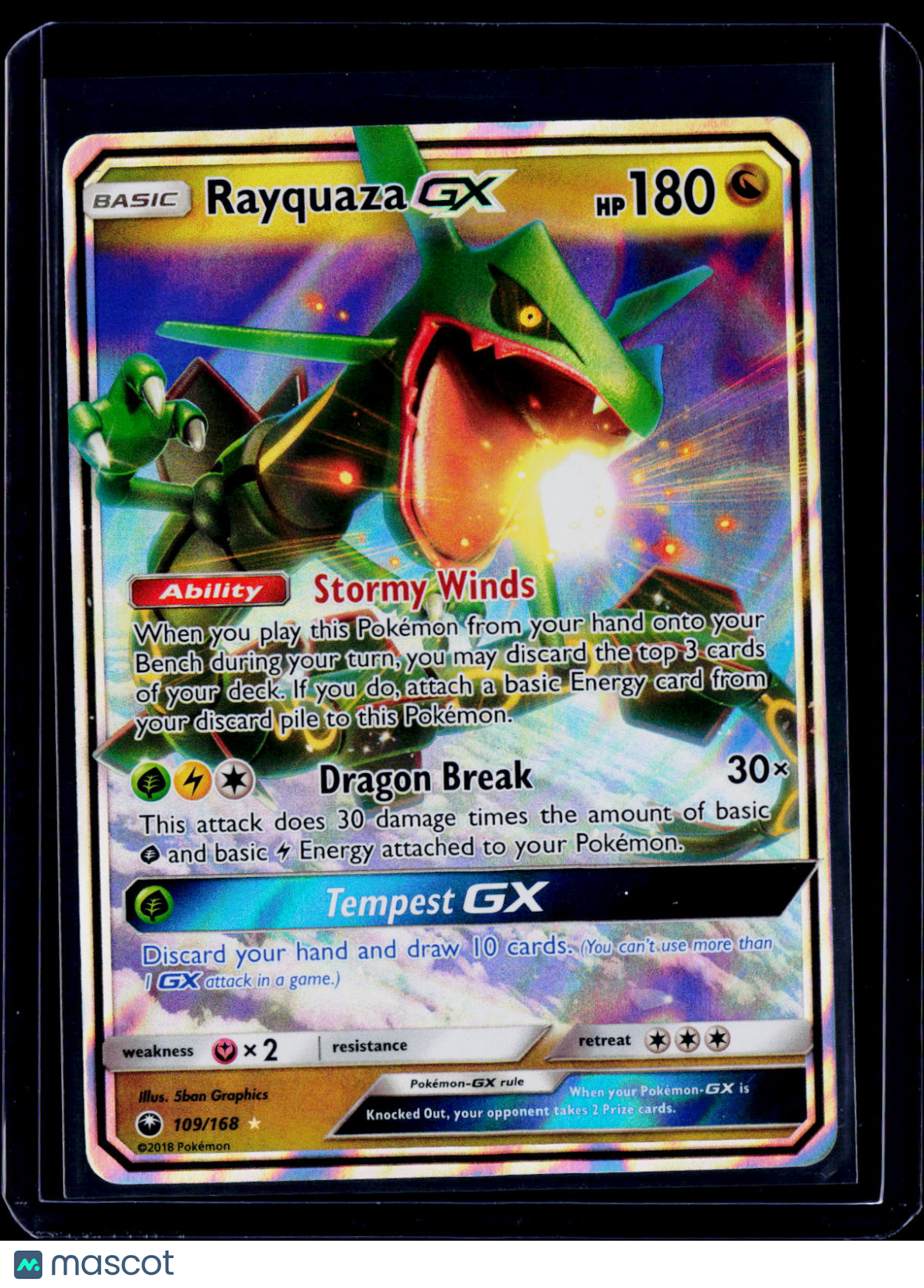 Rayquaza GX 109/168