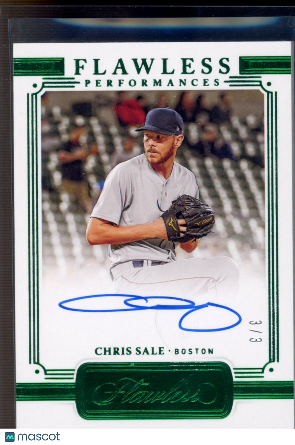 2021 Flawless Chris Sale Flawless Preformances Auto 3/3