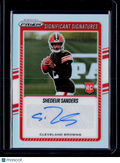 2025 Prizm Shedeur Sanders Rookie Significant Signatures Auto RC