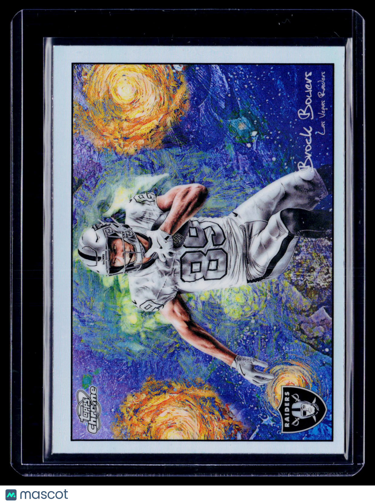 2026 Topps Chrome Cosmic Brock Bowers Stars In The Night
