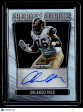 2025 Prizm Black Orlando Pace Sensational Signatures Auto