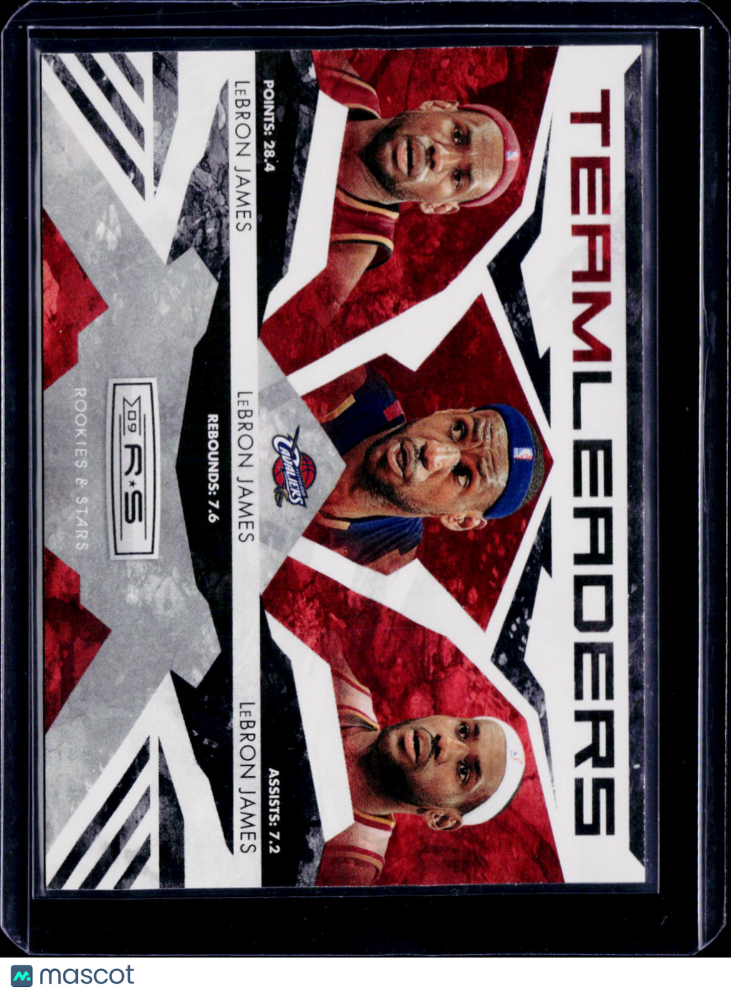 2009 Rookies And Stars LeBron James Team Leaders 036/100