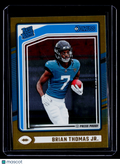 2024 Donruss Brian Thomas Jr. Rookie Gold Foil Press Proof 41/50 RC
