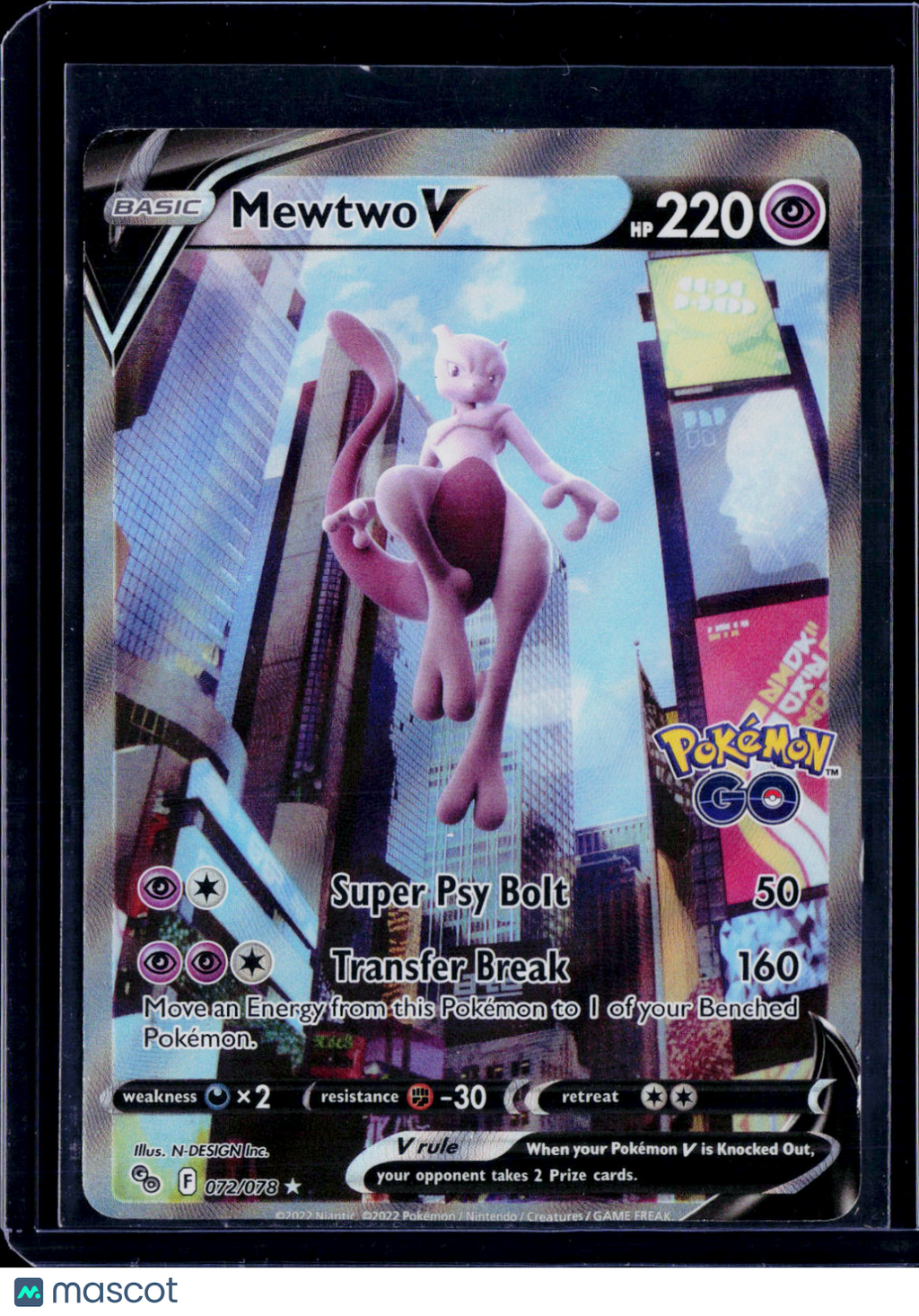 Mewtwo V 072/078