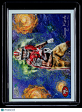 2025 Topps Chrome Cosmic George Kittle Stars in the Night A