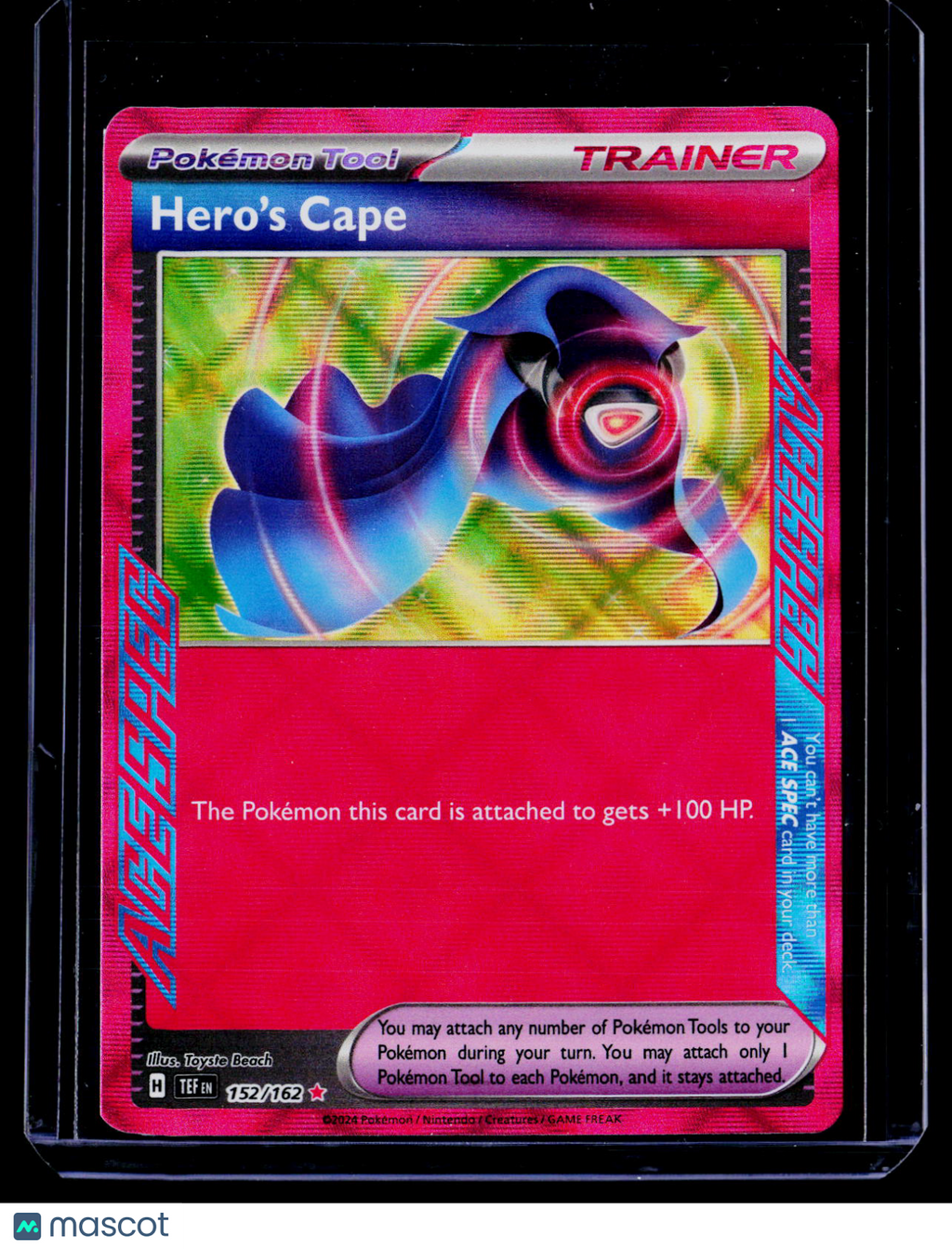 Pokemon Hero's Cape 152 162