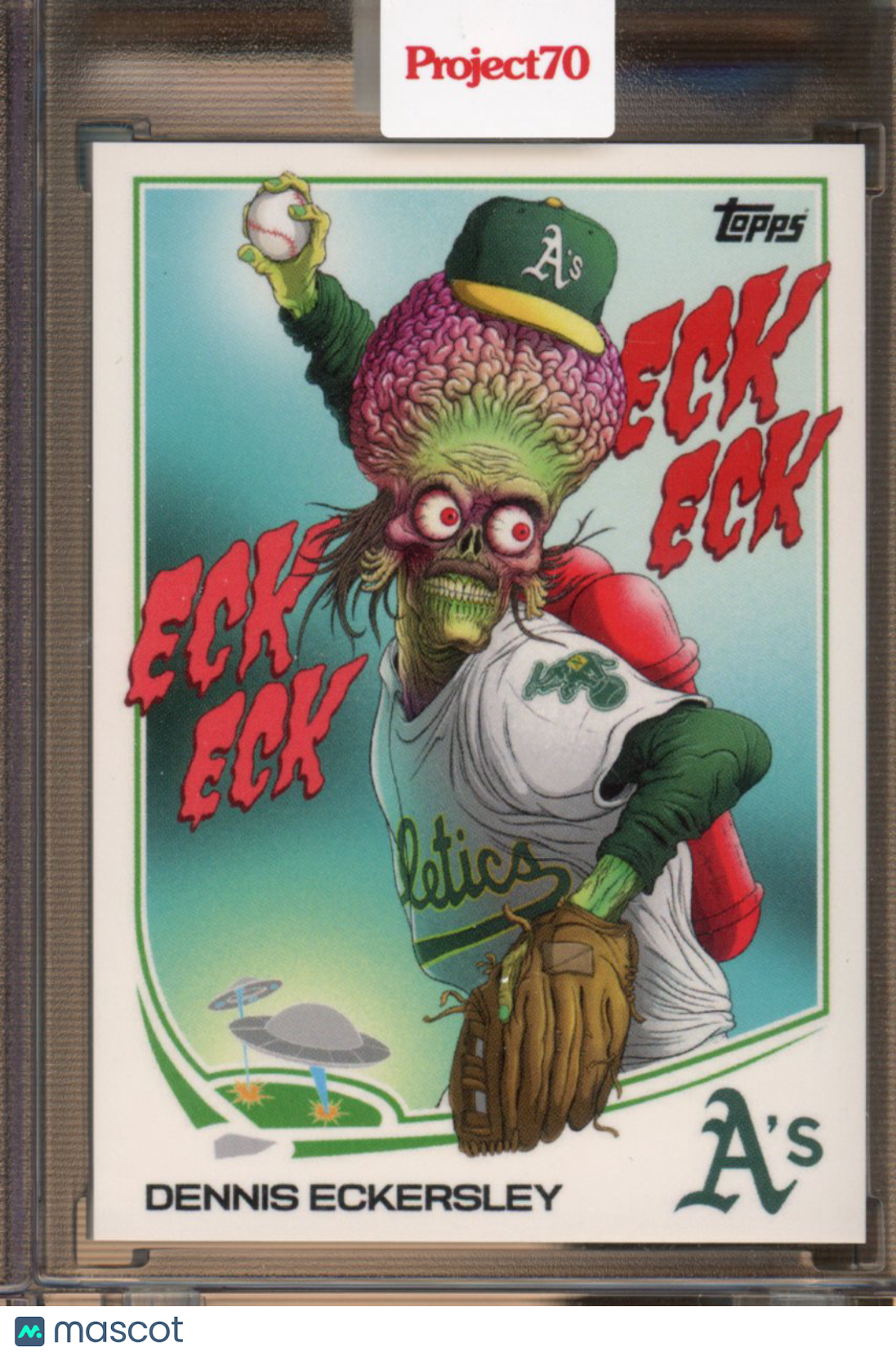 2021 Topps Project 70 Dennis Eckersley Alex Pardee 257