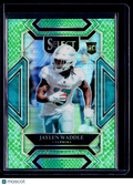 2021 Select Jaylen Waddle Rookie Dragon Scale Club Level 51/89 RC