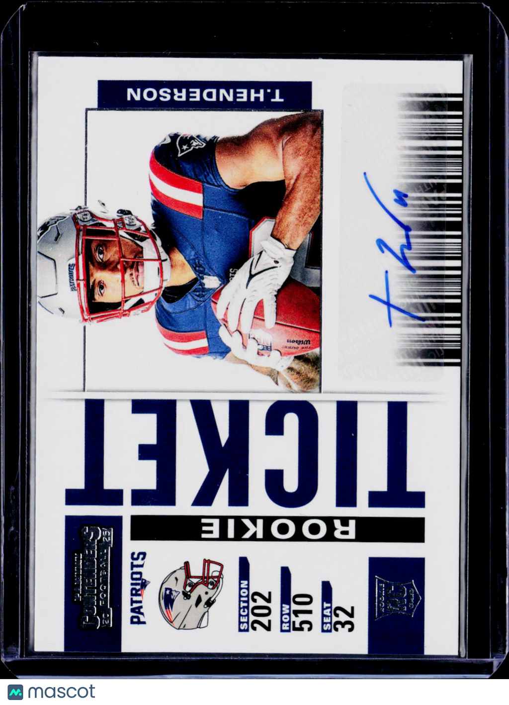 2025 Select TreVeyon Henderson Contenders Variation Auto