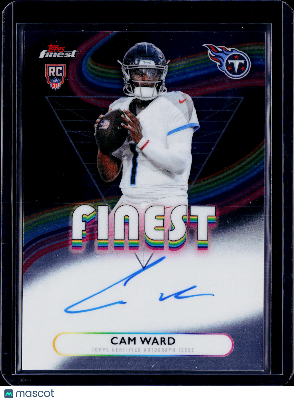 2025 Topps Finest Cam Ward Finest Autographs
