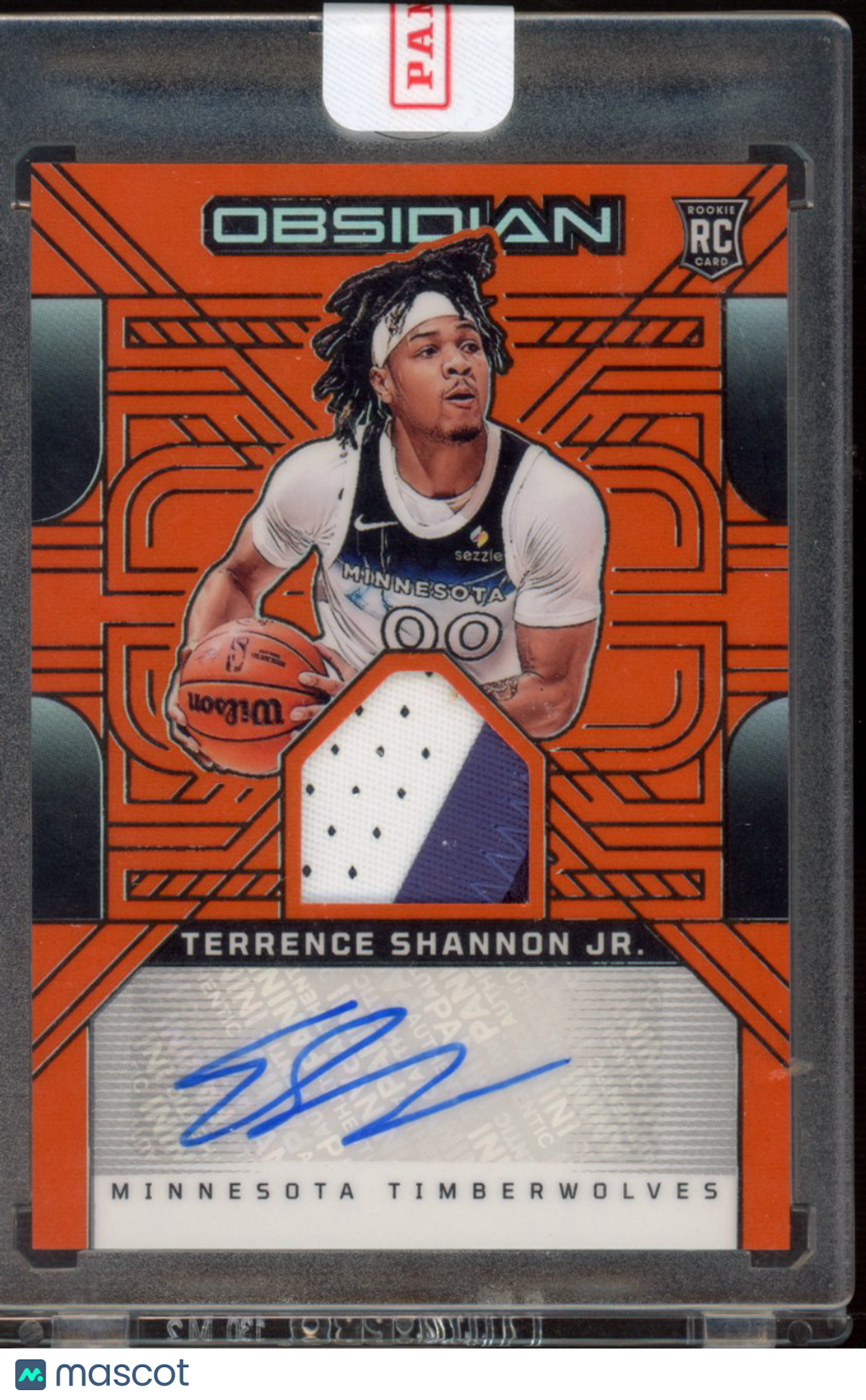 2024-25 Obsidian Terrance Shannon Jr Orange Flood RPA /99
