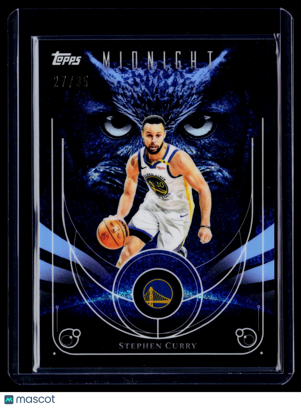 2025 Topps Midnight Stephen Curry Winter Solstice 27/35